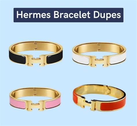 hermes printed enamel bracelet replica|hermes clic clac bracelet dupe.